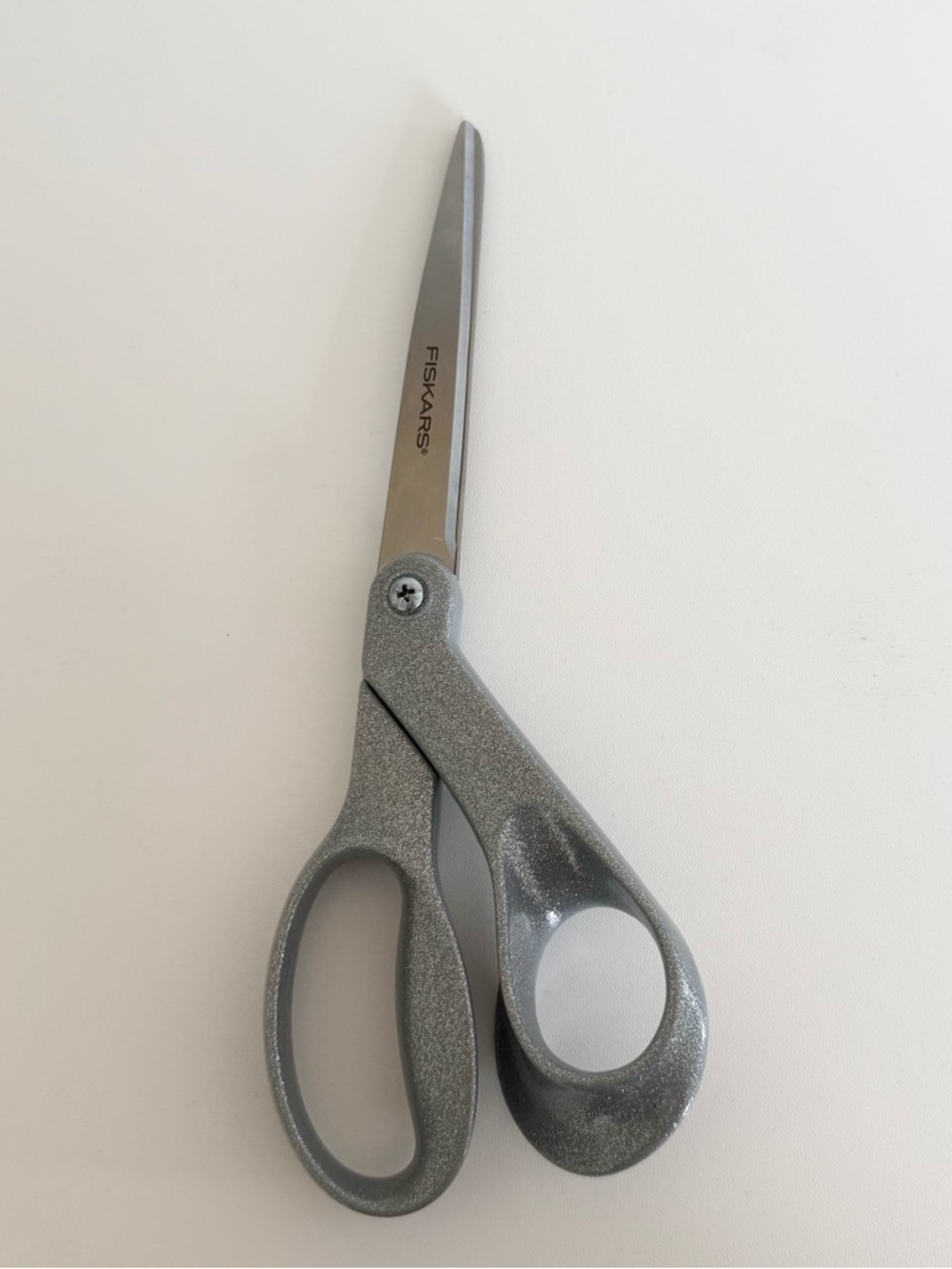 Fiskars silver sparkling cute scissors